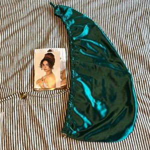 All satin muaves hair wrap